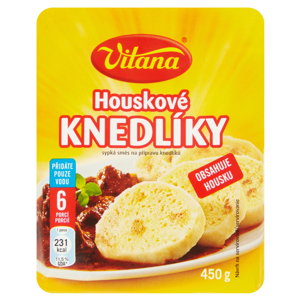 Vitana Houskové Knedlíky 450g