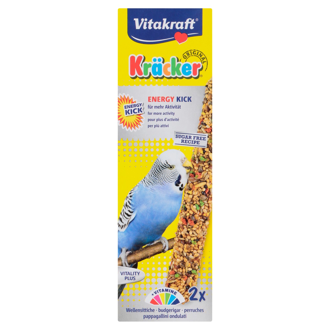 Vitakraft Kräcker Original Energy S Proteiny Pro Andulky 2 Ks 60g