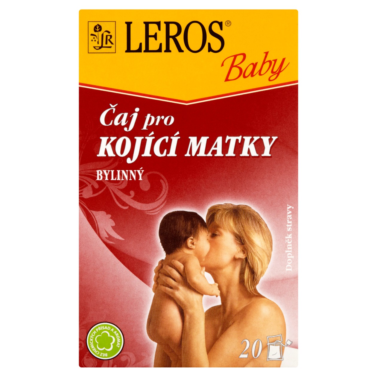 Leros Baby Čaj Pro Kojící Matky Bylinný 20 X 1,5g