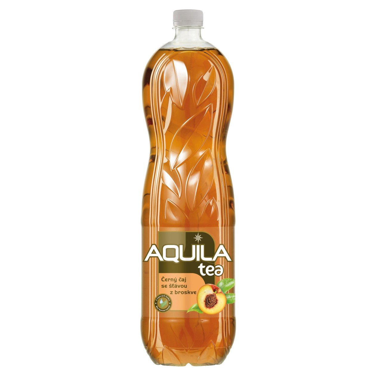 Aquila Tea Černý Čaj Se Šťávou Z Broskve 1,5L