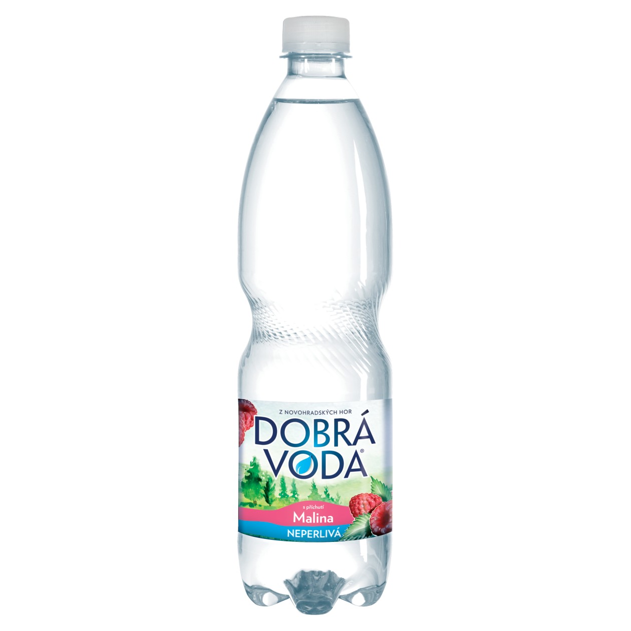 Dobrá Voda Neperlivá S Příchutí Malina 0,75L