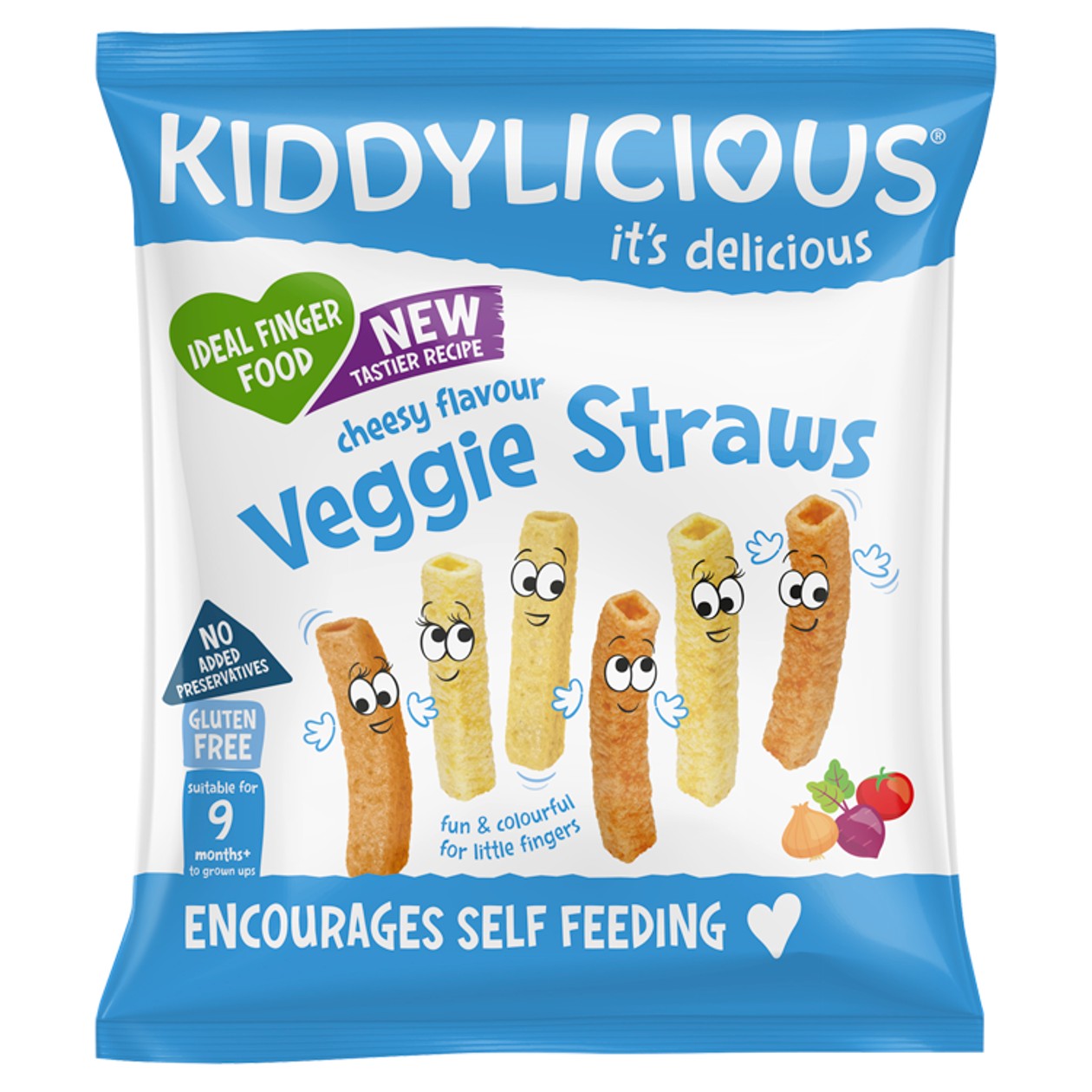 Kiddylicious Tyčinky Se Sýrovou Příchutí 12g