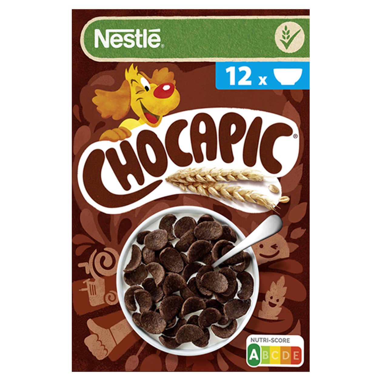 Nestlé Chocapic Snídaňové Cereálie 375g