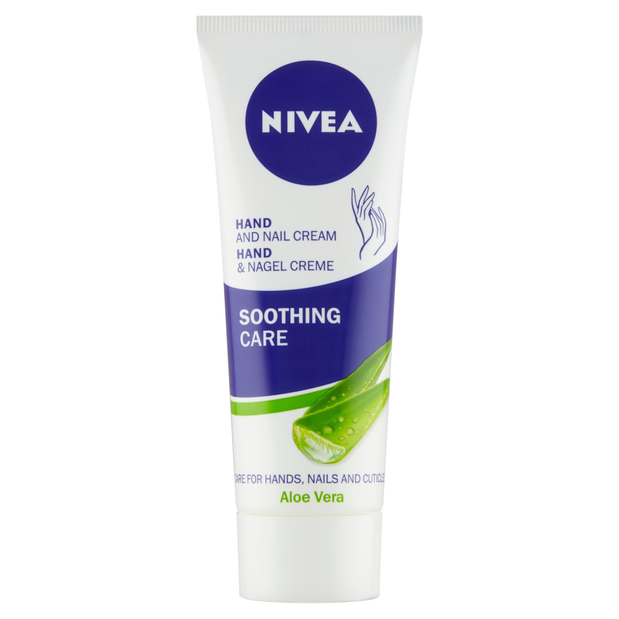 Nivea Soothing Care Hand And Nail Cream Aloe Vera 75Ml