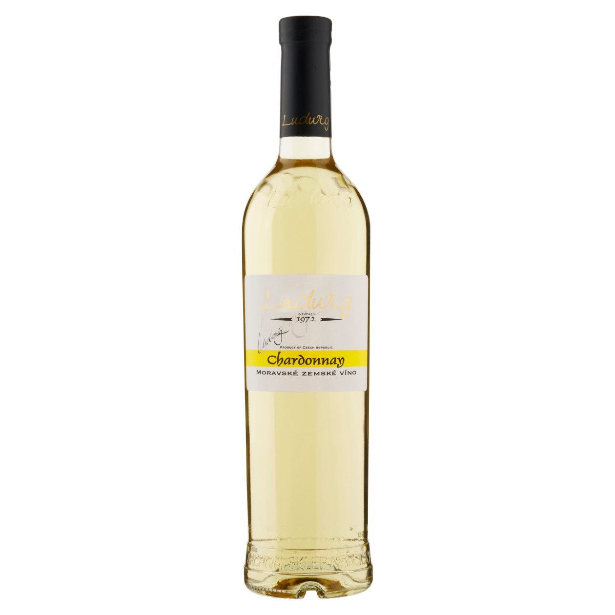 Ludwig Chardonnay Moravské Zemské Víno Suché 0,75L