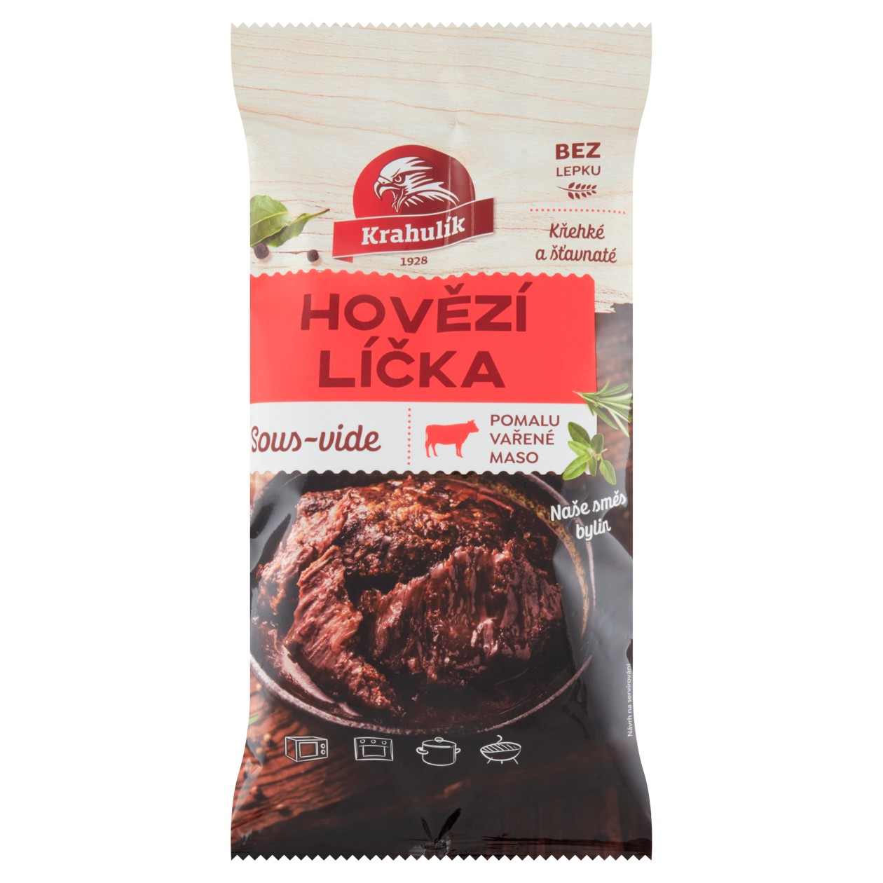 Krahulík Hovězí Líčka Sous-Vide 300g