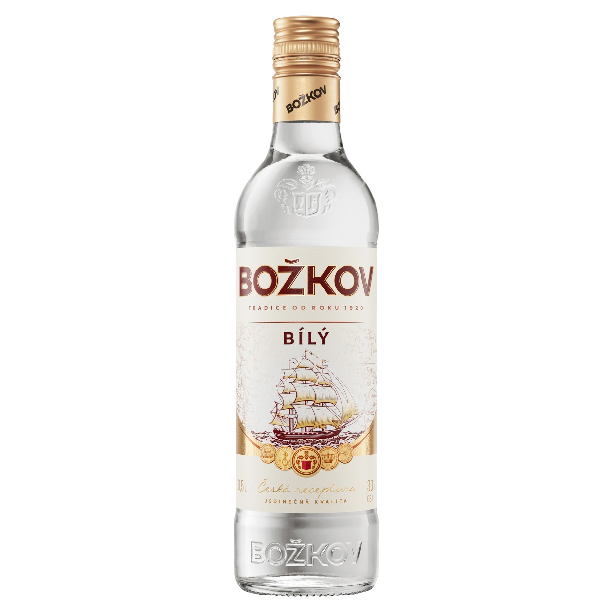 Božkov Bílý 0,5L