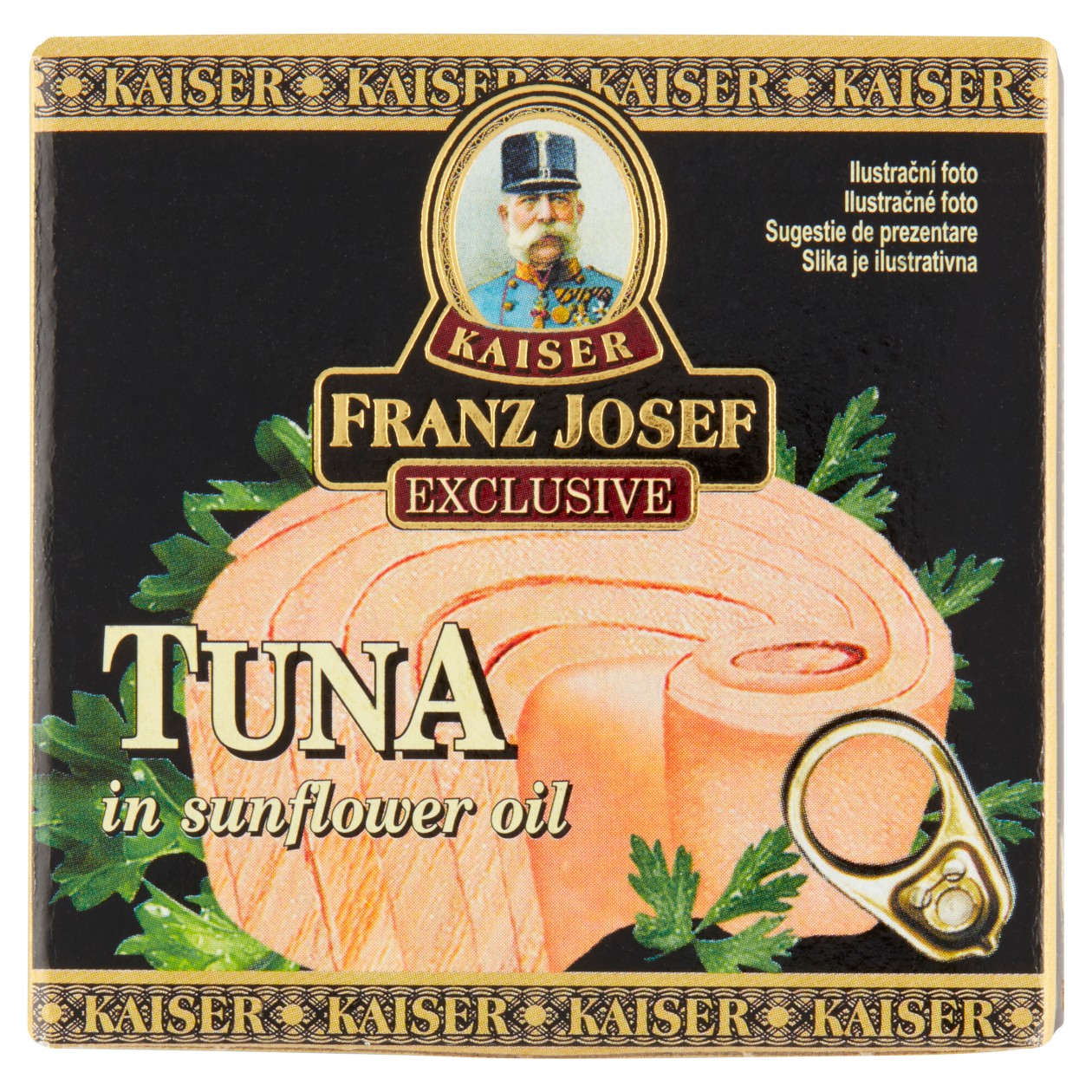 Franz Josef Kaiser Exclusive Tuňák Ve Slunečnicovém Oleji 80g