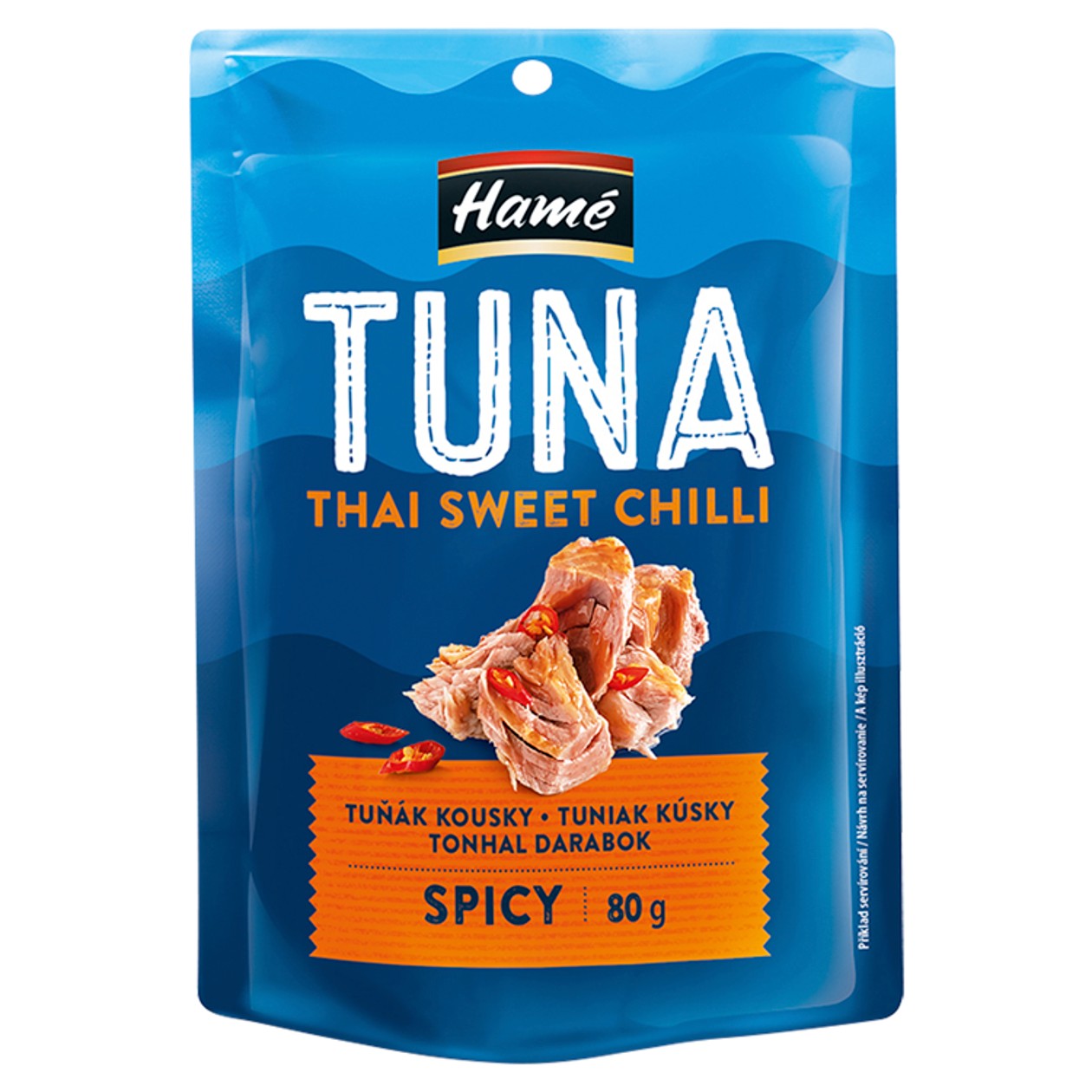 Hamé Tuňák Kousky Thai Sweet Chilli 80g