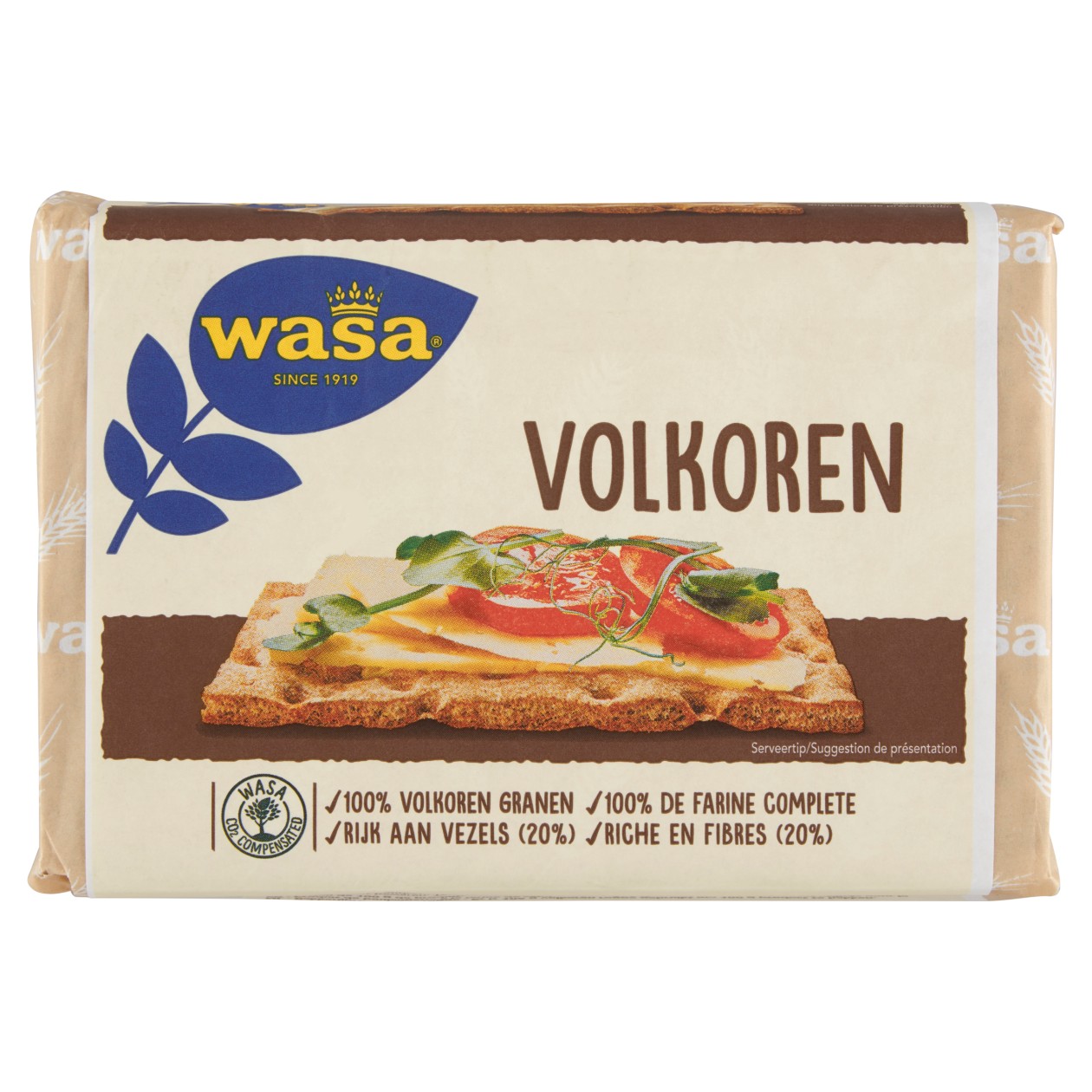 Wasa Crispy Bread Of Wholemeal Rye Flour 260g