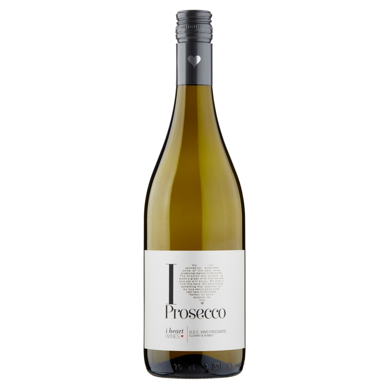 I Heart Prosecco D.O.C Vino Frizzante Perlivé Víno 0,75L