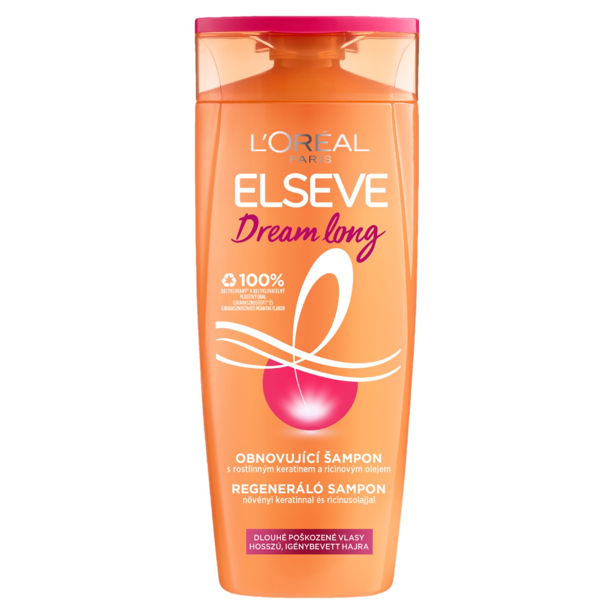 Ľoréal Paris Elseve Dream Long Shampoo, 250 ml