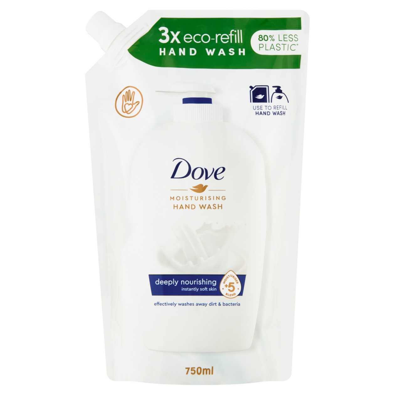 Dove Liquid Hand Soap 750Ml
