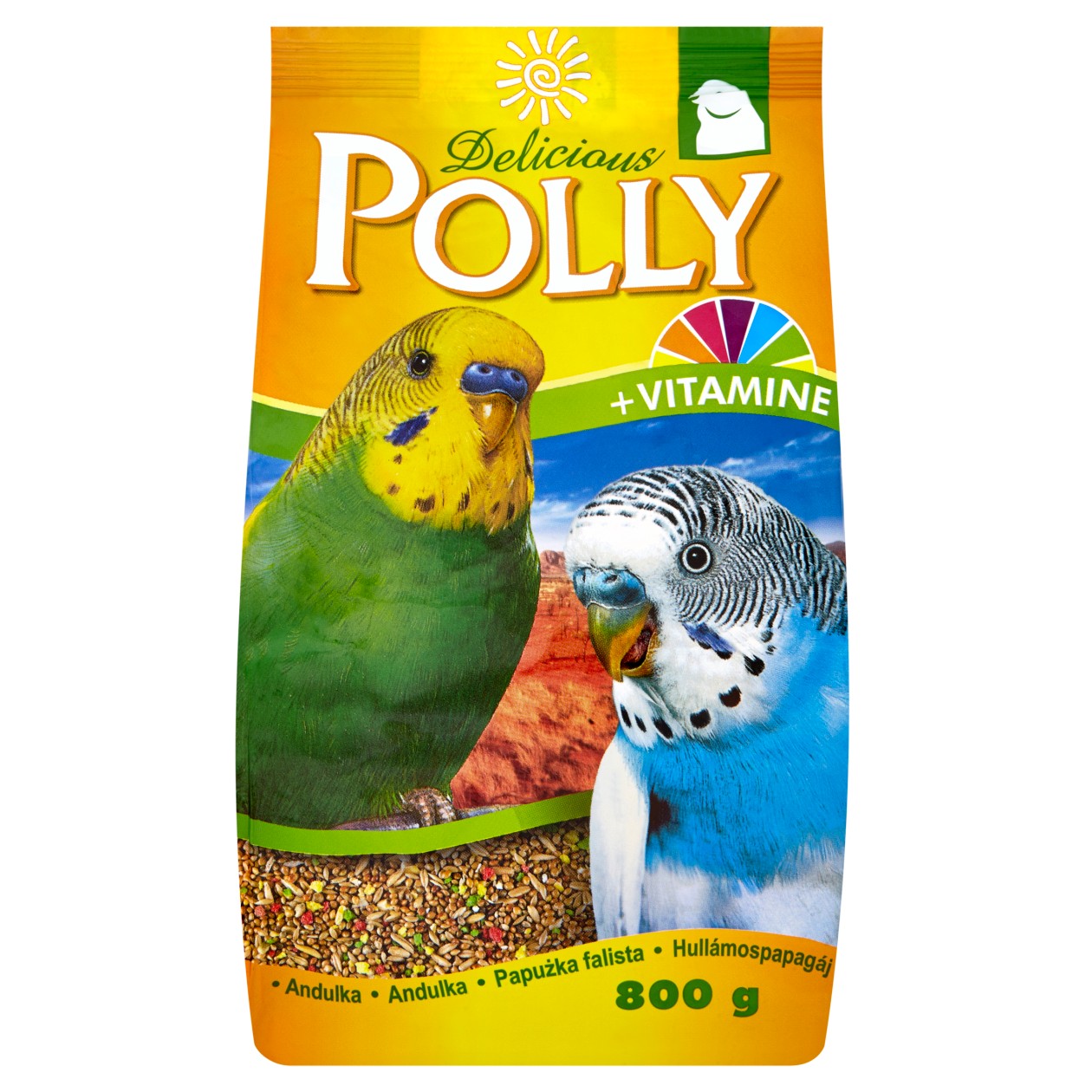 Polly Delicious Kompletní Krmivo Pro Andulky 800g