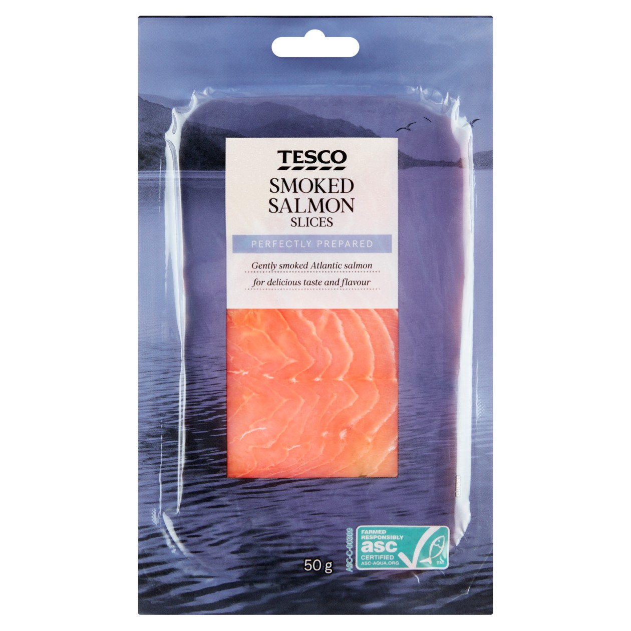 Tesco Plátky Lososa Atlanského 50g