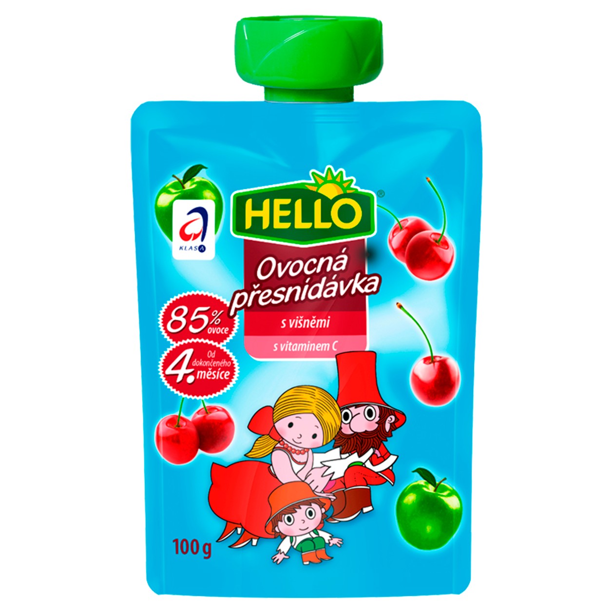 Hello Ovocná Přesnídávka S Višněmi 100g