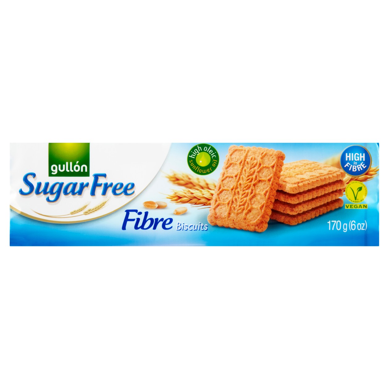 Gullón Sušenky S Vlákninou Bez Cukrů 170g