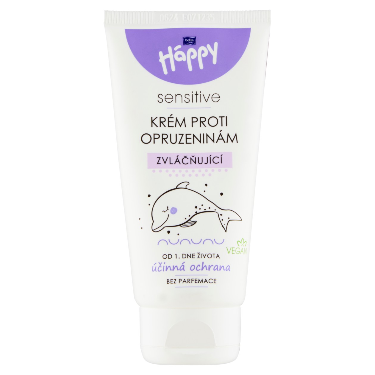 Bella Baby Happy Sensitive Krém Proti Opruzeninám Zvláčňující 75Ml