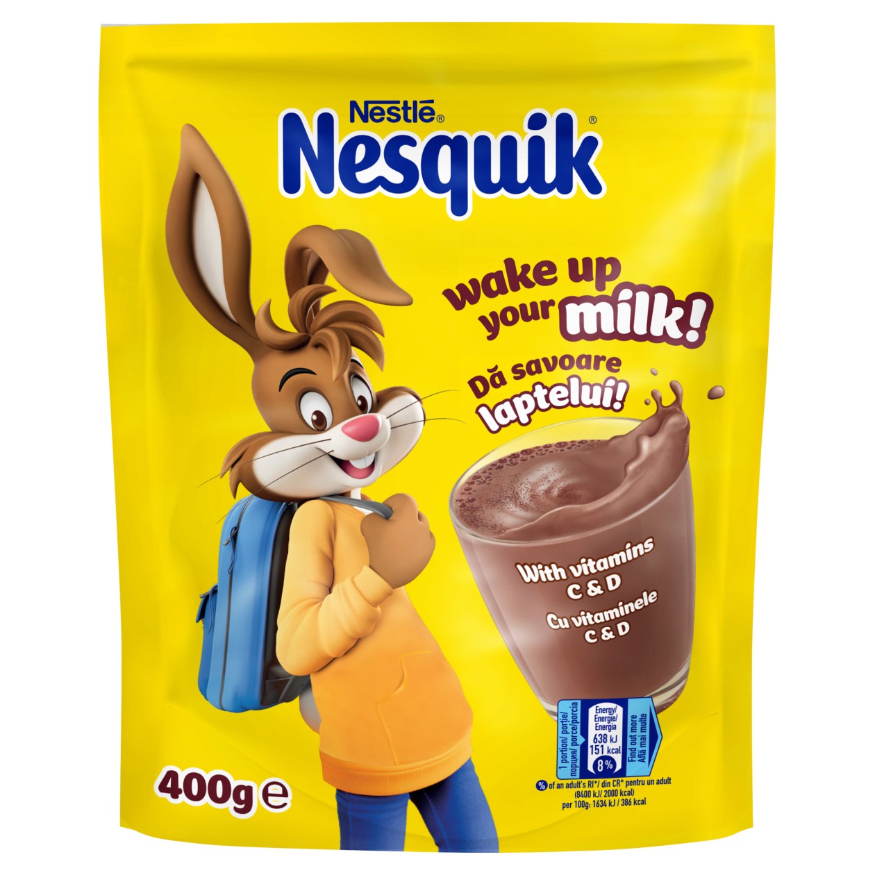 Nesquik Instantní Kakaový Nápoj S Vitamíny C A D 400g