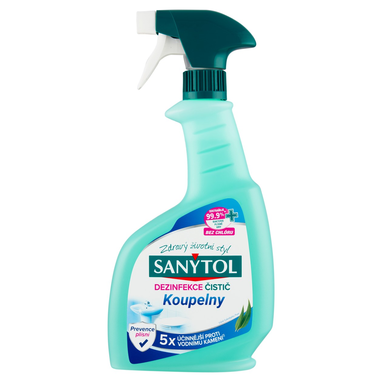 Sanytol Disinfection Bathroom Cleaner Eucalyptus Scent 500Ml