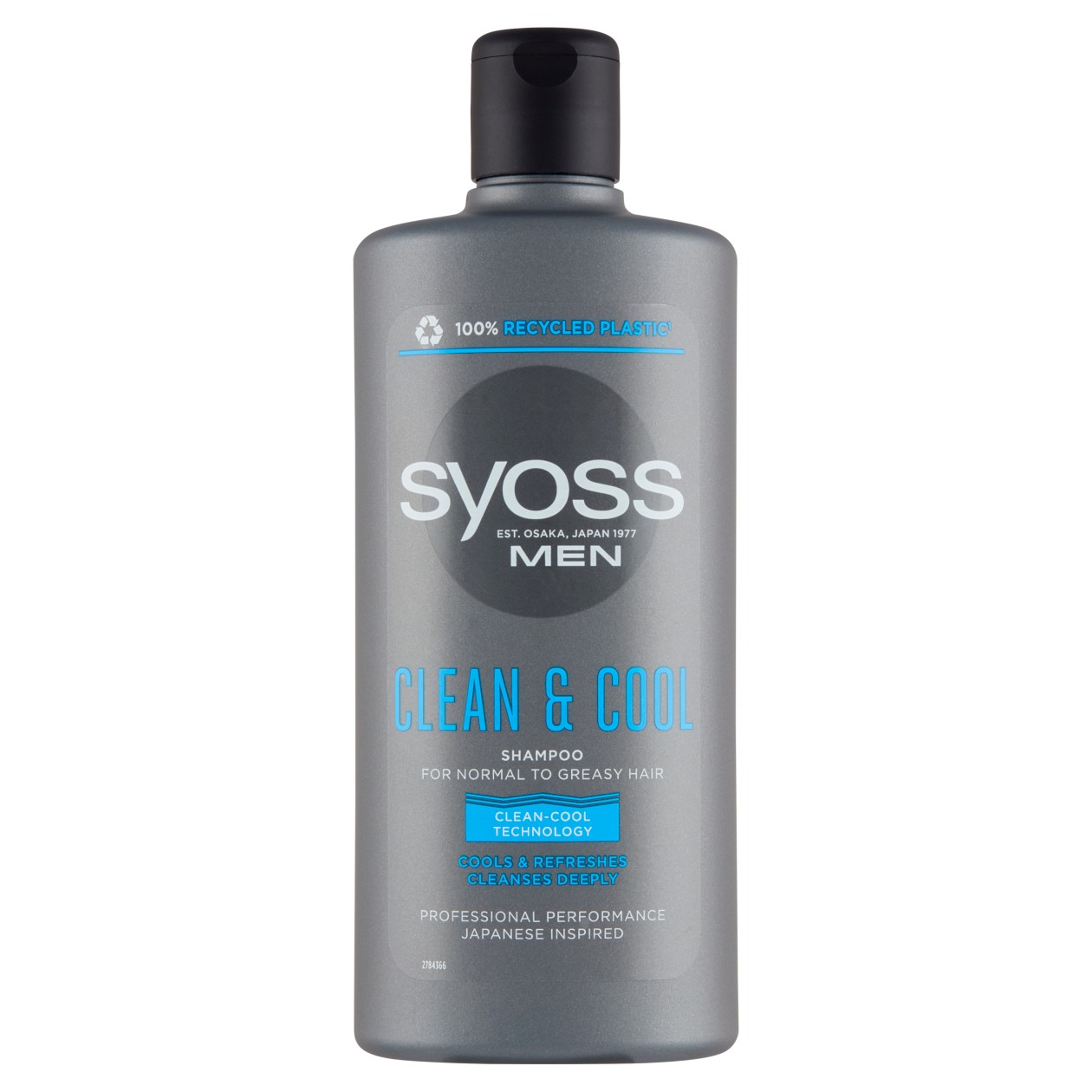 Syoss Men Clean & Cool Šampon Pro Normální Až Mastné Vlasy 440Ml