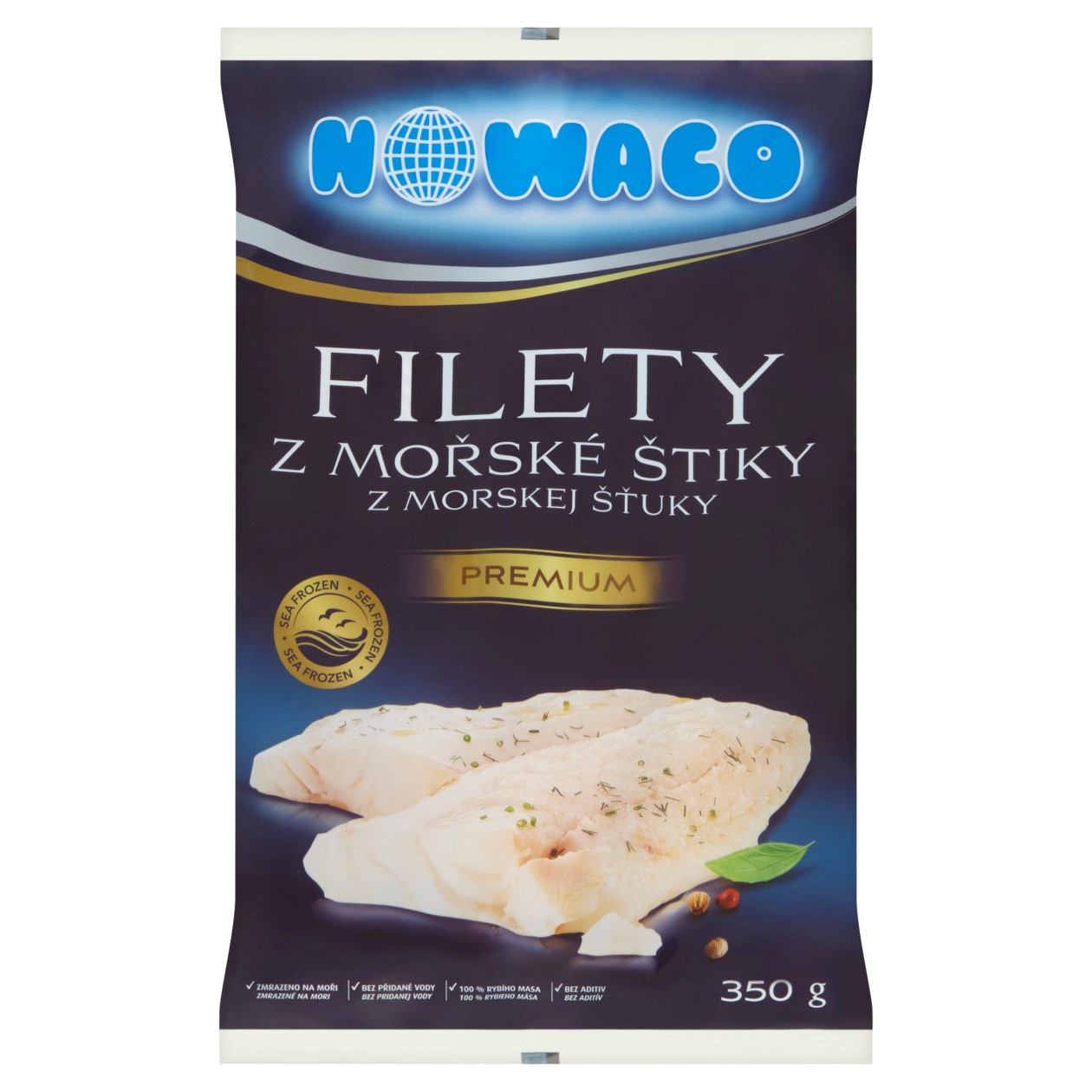 Nowaco Premium Filety Z Mořské Štiky 350g