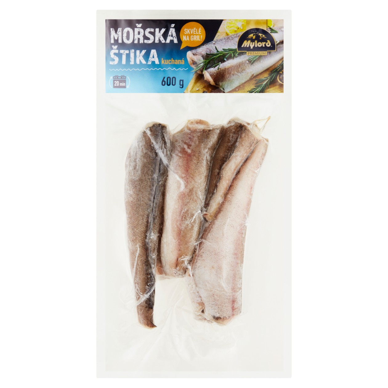 Mylord Premium Mořská Štika Kuchaná 600g