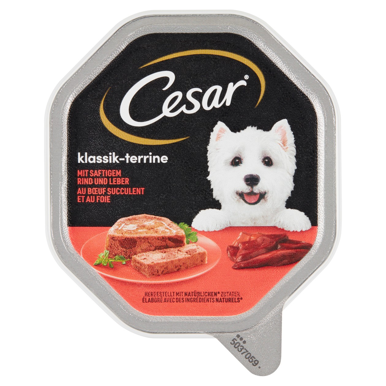 Cesar Complete Wet Food For Adult Dogs With Delicious Beef And Chicken 150g