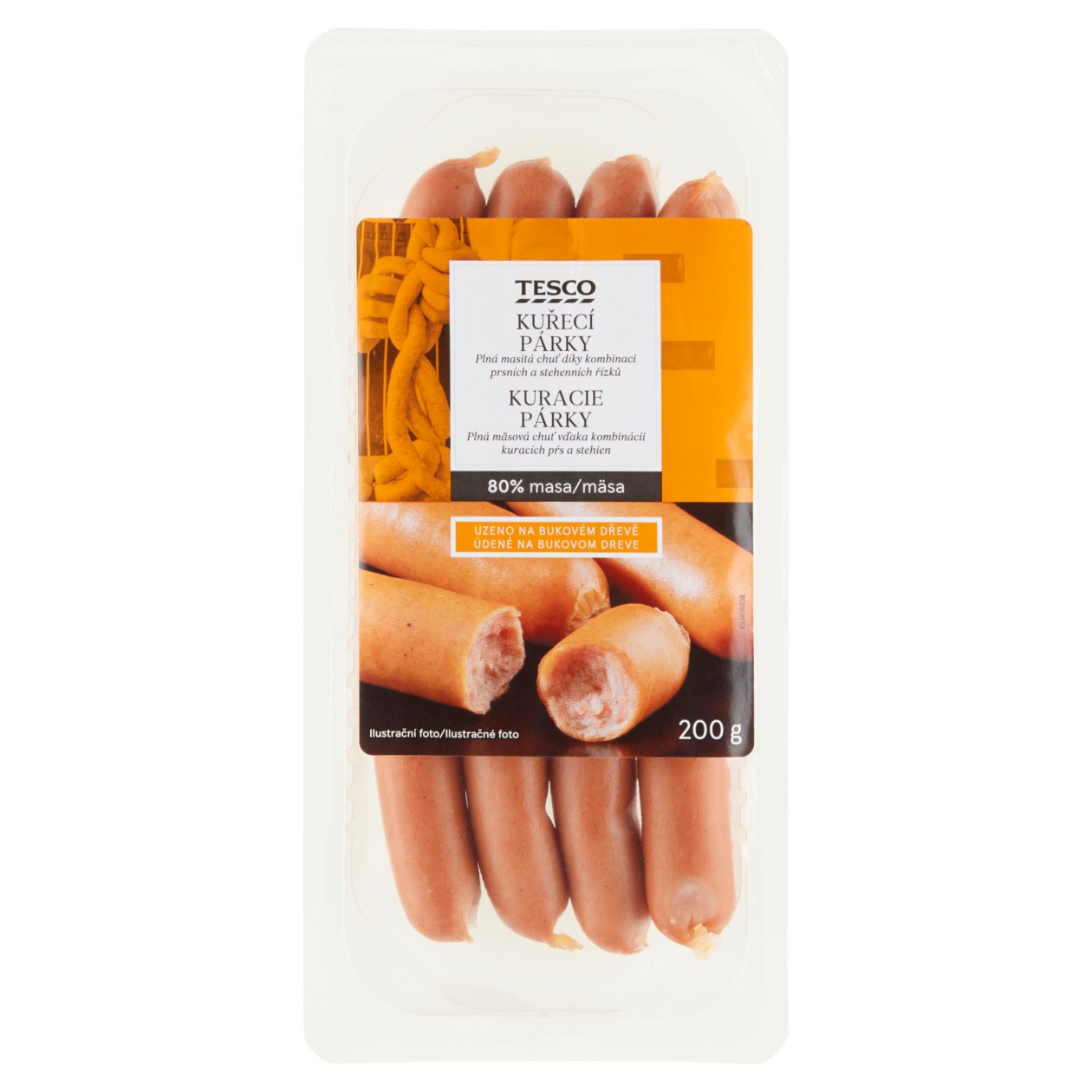 Tesco Kuřecí Párky 200g