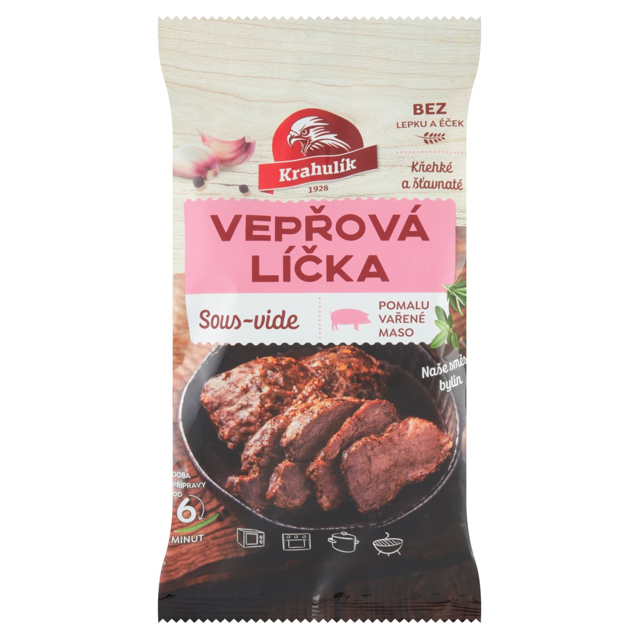 Krahulík Vepřová Líčka Sous-Vide 300g