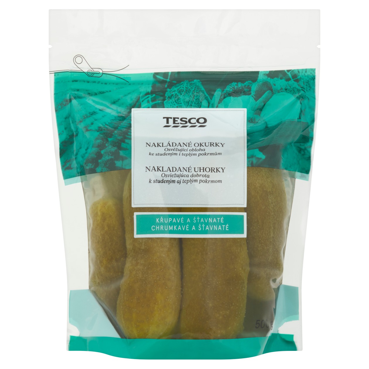 H+H Cucumbers Pickled in a Sweet and Sour Brine 500g