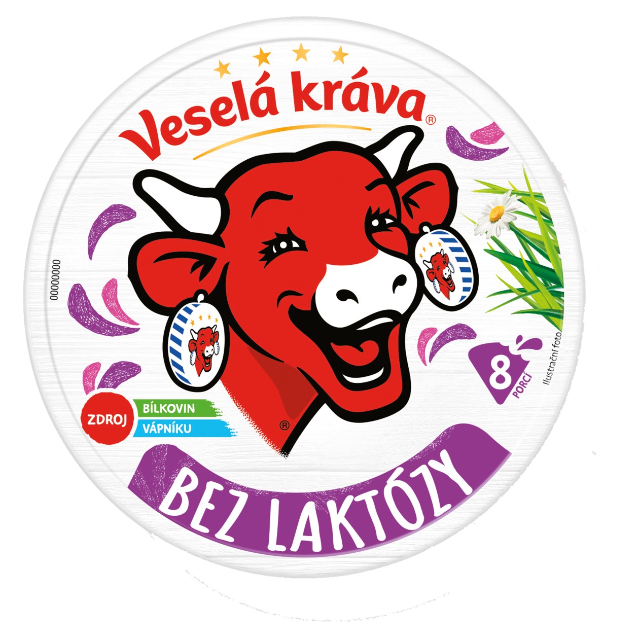 Veselá Kráva Lactose Free 8 Pcs 120g