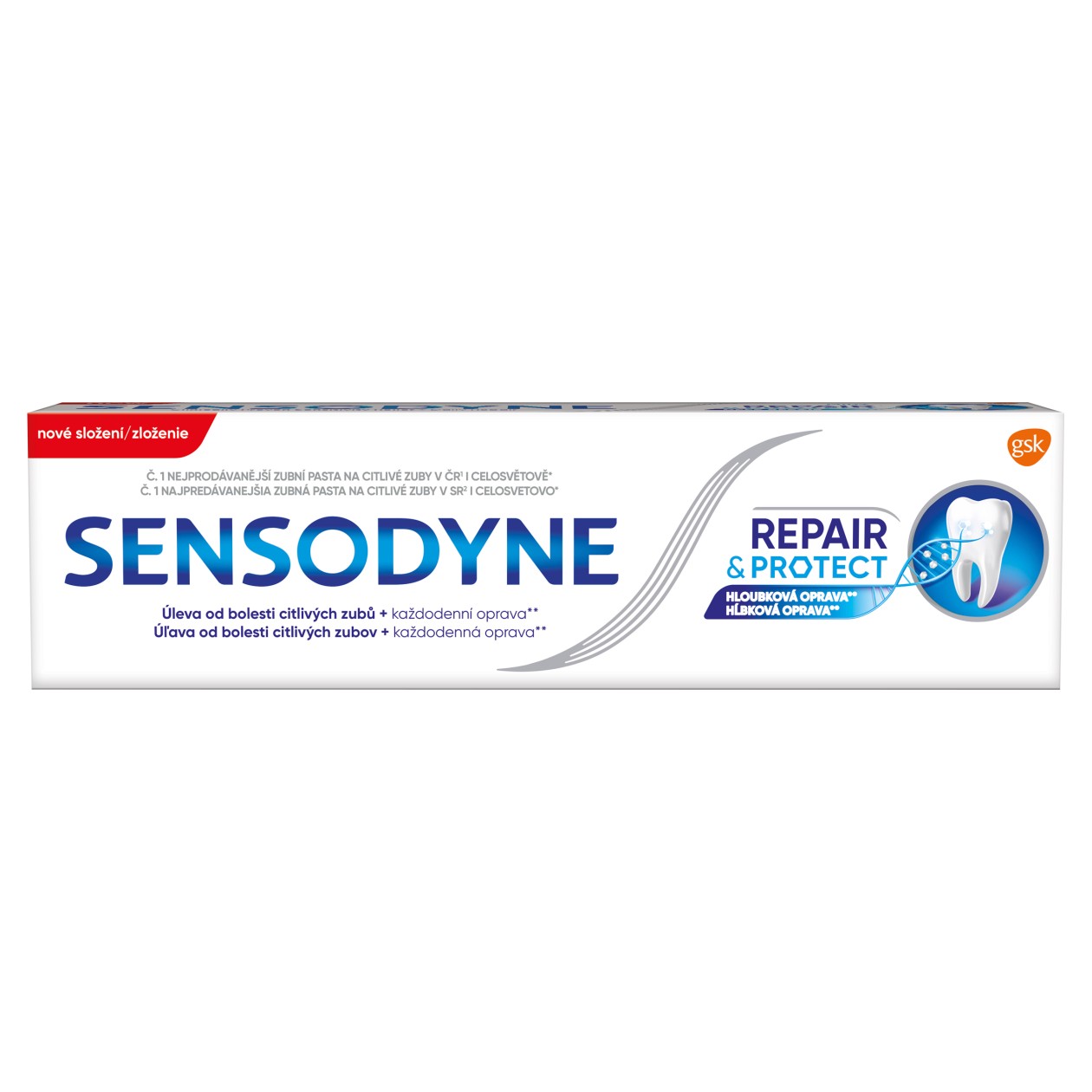 Sensodyne Repair & Protect Zubní Pasta S Fluoridem 75Ml