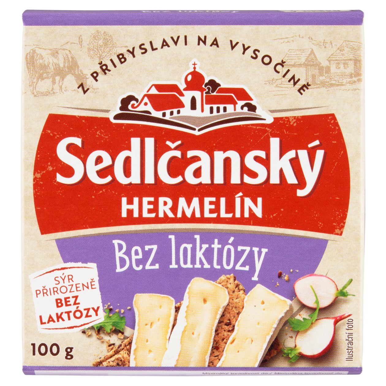Sedlčanský Hermelín Bez Laktózy 100g