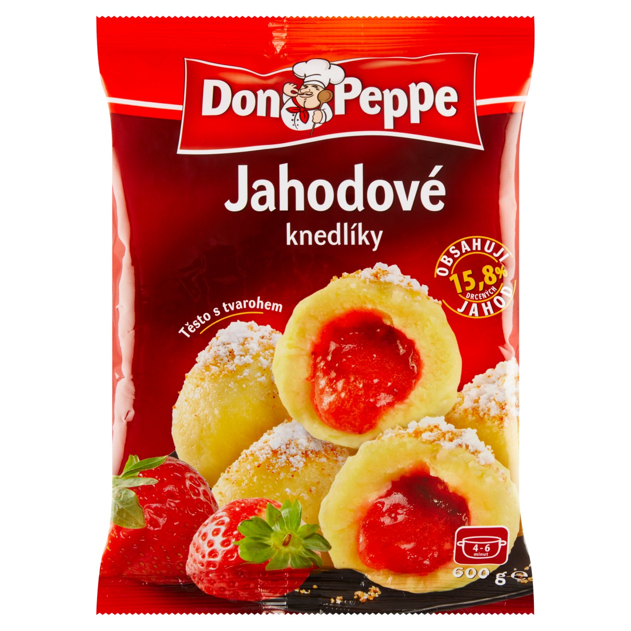 Don Peppe Jahodové Knedlíky 600g