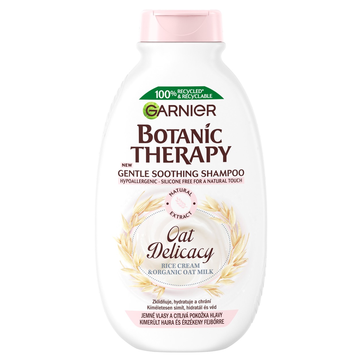 Garnier Botanic Therapy Oat Delicacy Jemný Zklidňující Šampon 400 ml