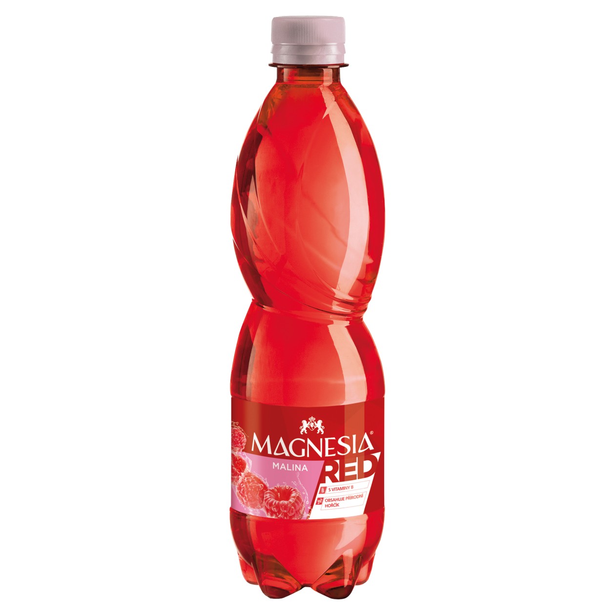Magnesia Red Malina Jemně Perlivá 0,5L