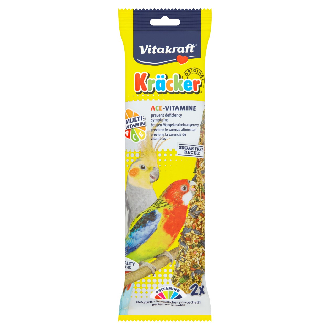 Vitakraft Kräcker Multivitamin + Extra Vitaminy Korela 180g