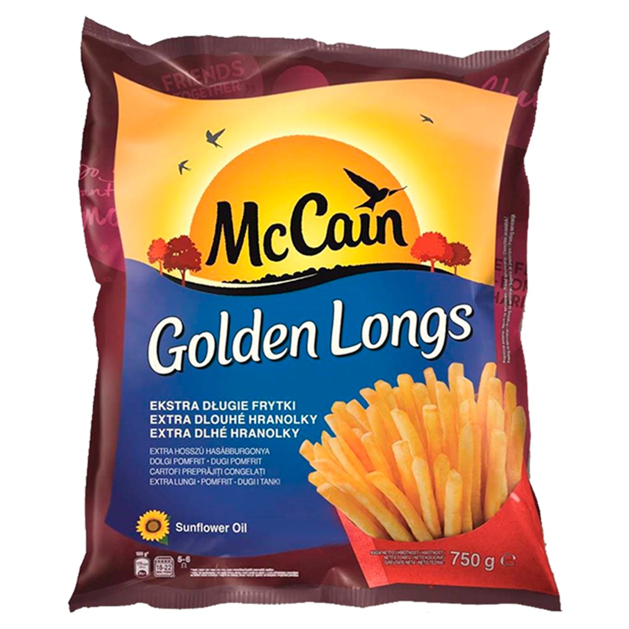 Mccain golden Longs 750g