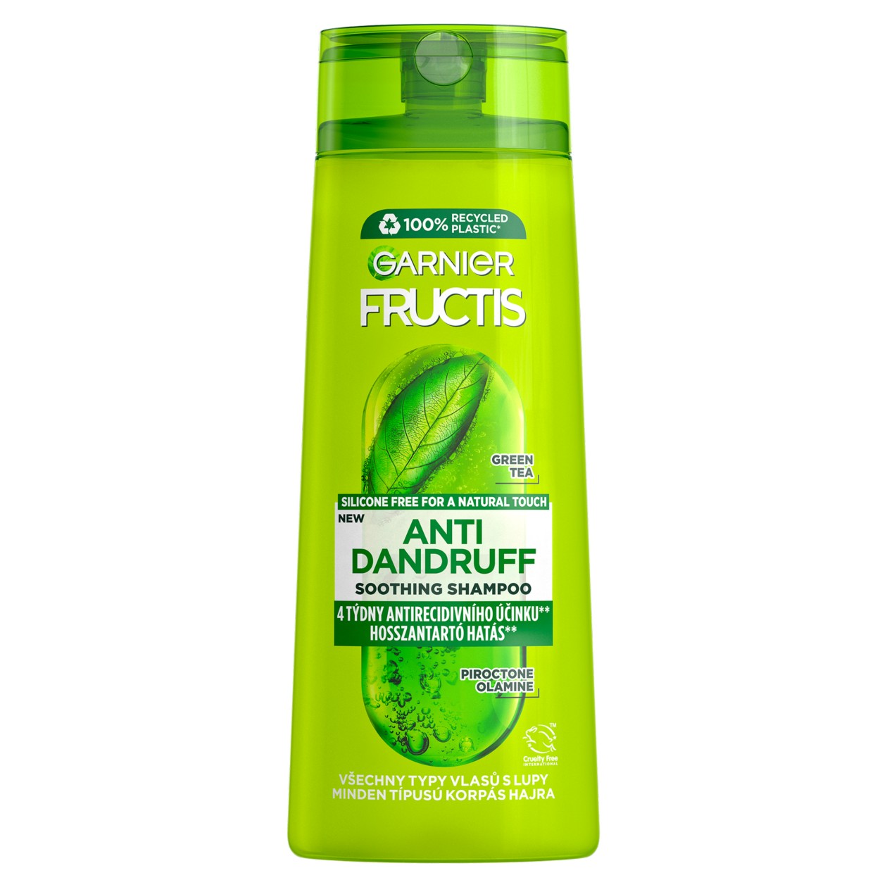 Garnier Fructis Antidandruff Zklidňující Šampon Pro Všechny Typy Vlasů S Lupy 250 ml