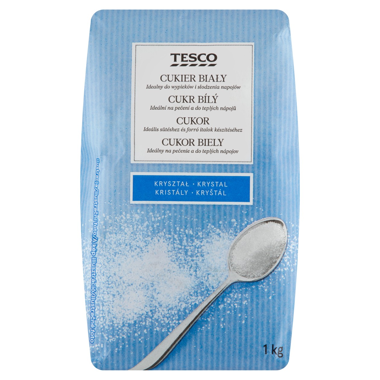 Tesco Cukr Bílý Krystal 1Kg