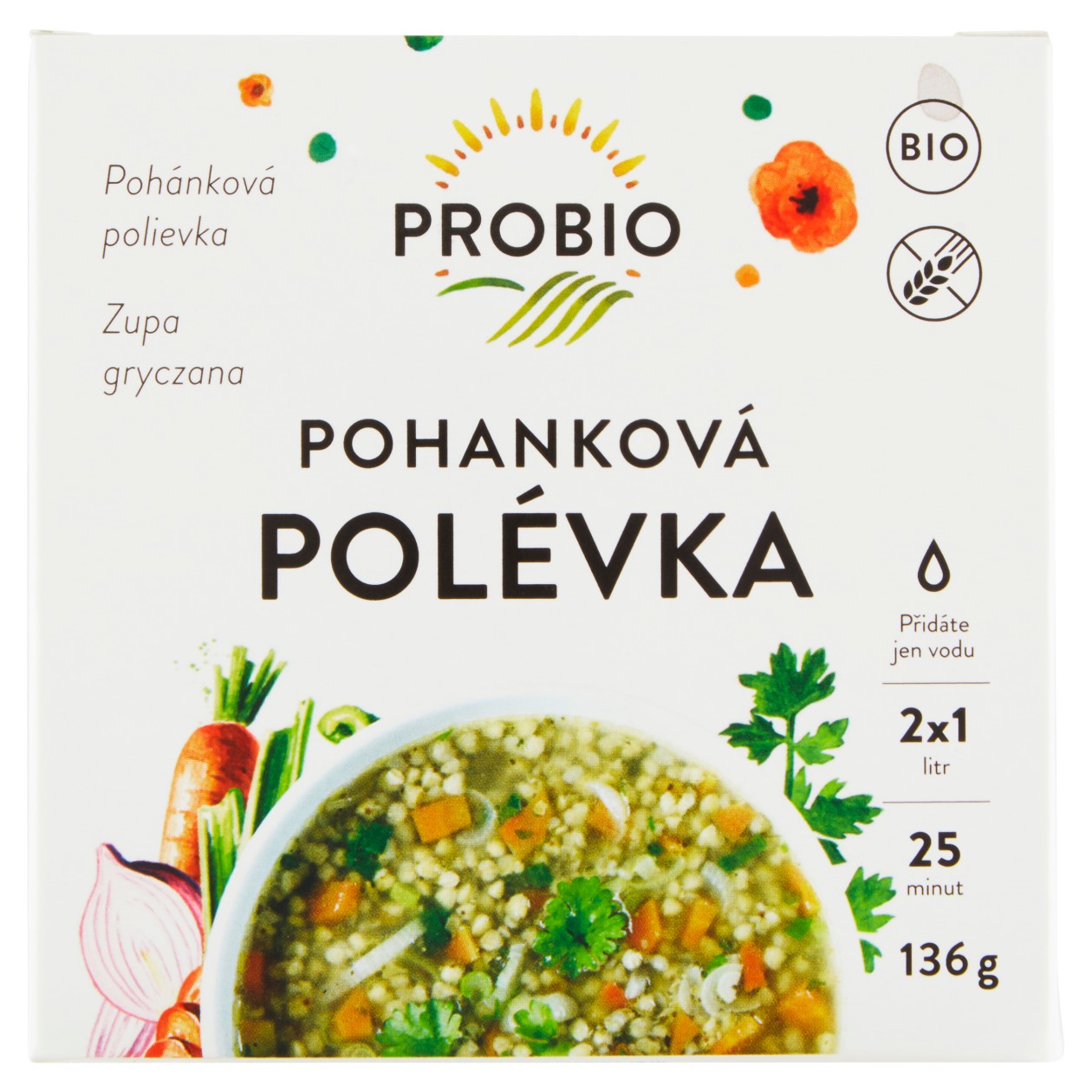 Probio Pohanková Polévka 136g