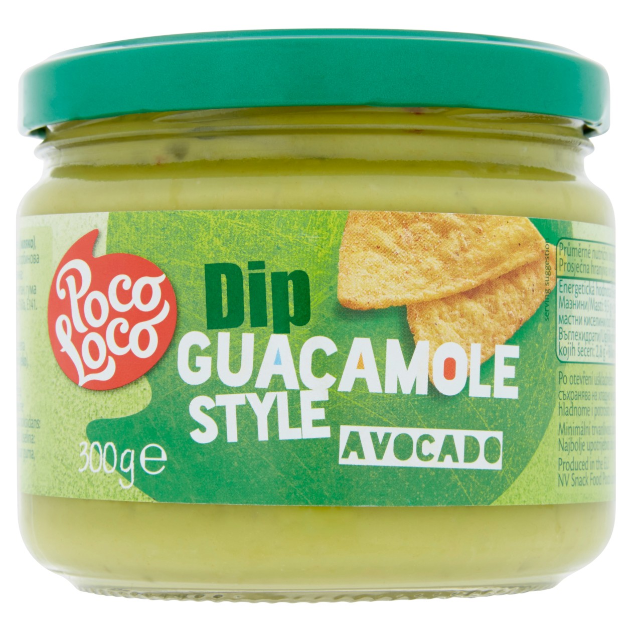 Poco Loco Dip guacamole Style Avocado 300g