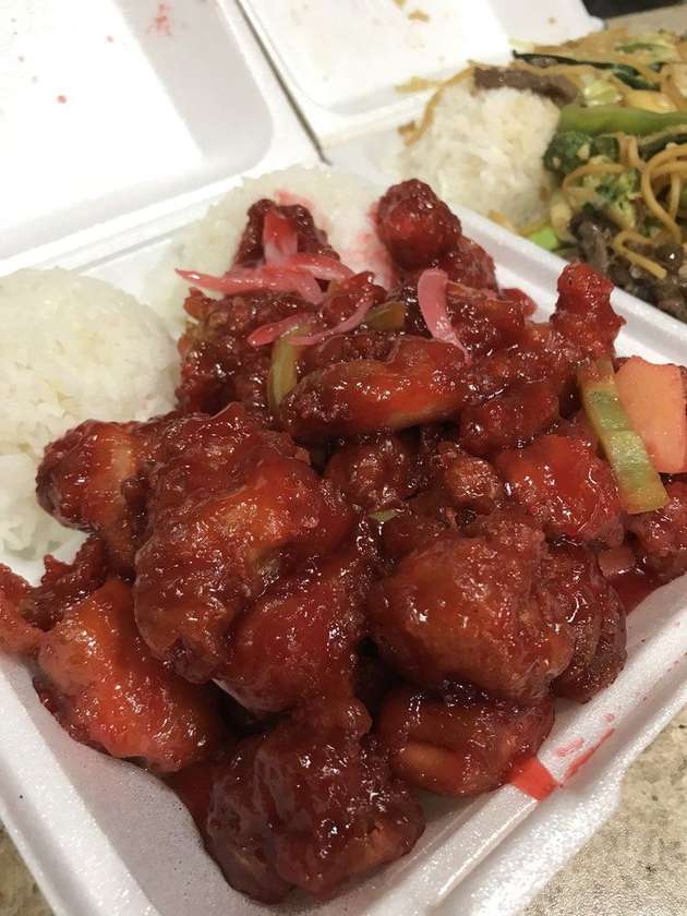 Tofu in Sweet and Sour Sauce