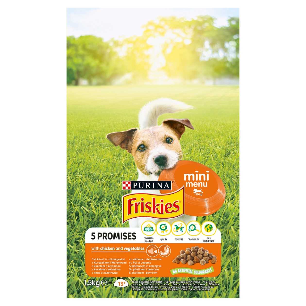 Friskies® Mini Menu S Kuřetem A Zeleninou 1,5Kg