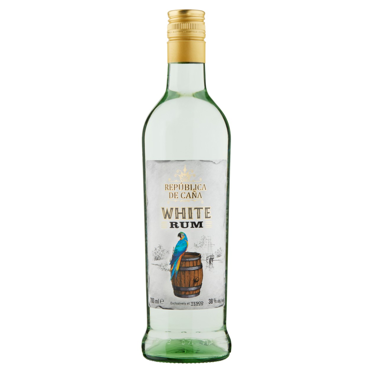 República De Caña White Rum 700Ml