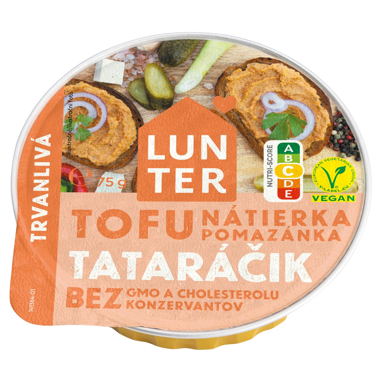 Lunter Tataráčik Rostlinná Pomazánka Z Tofu 75g