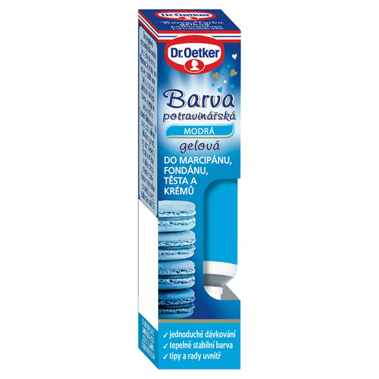 Dr. Oetker Barva gelová Potravinářská Modrá 10g