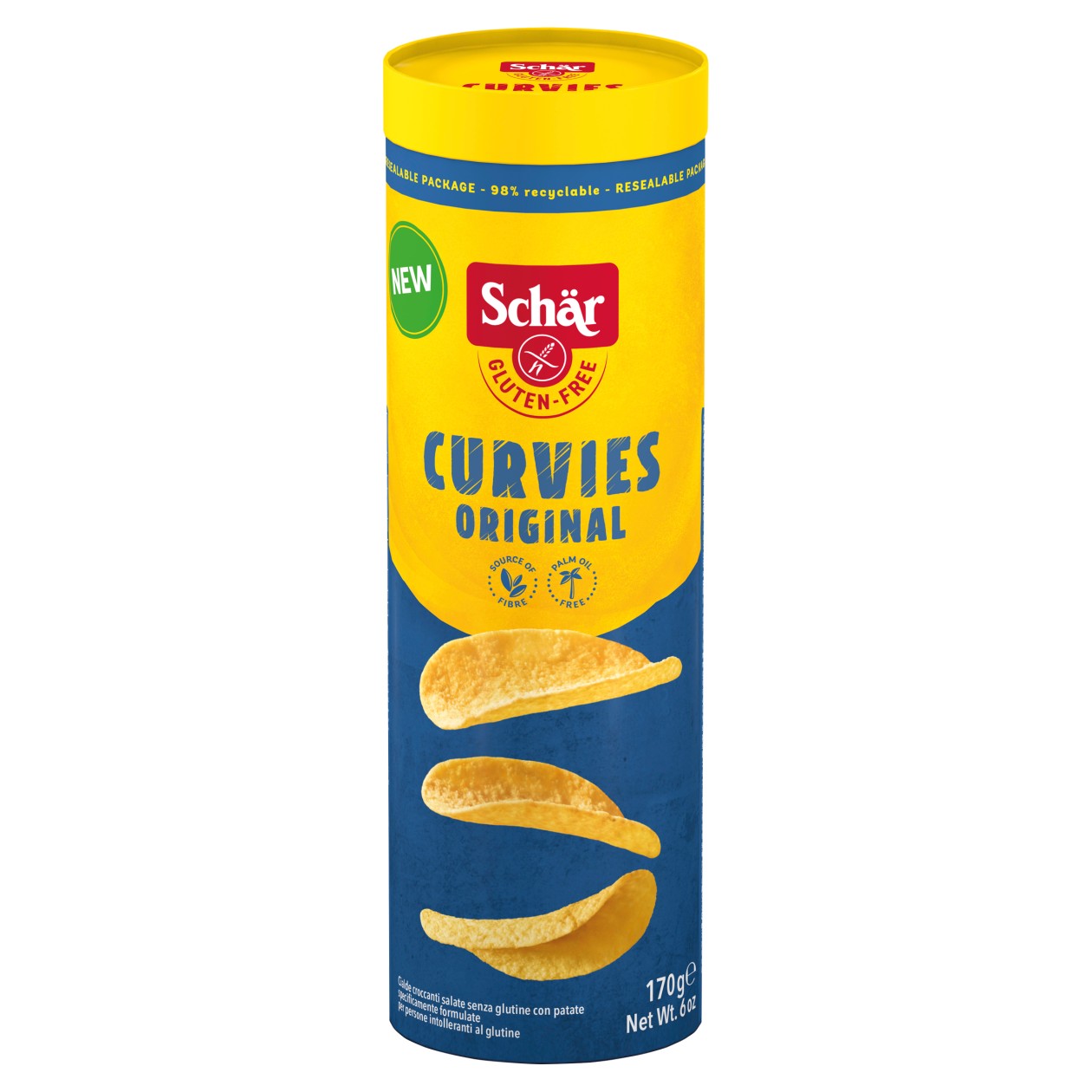 Schär Křupavé Bramborové Chipsy Bez Lepku 0,17Kg