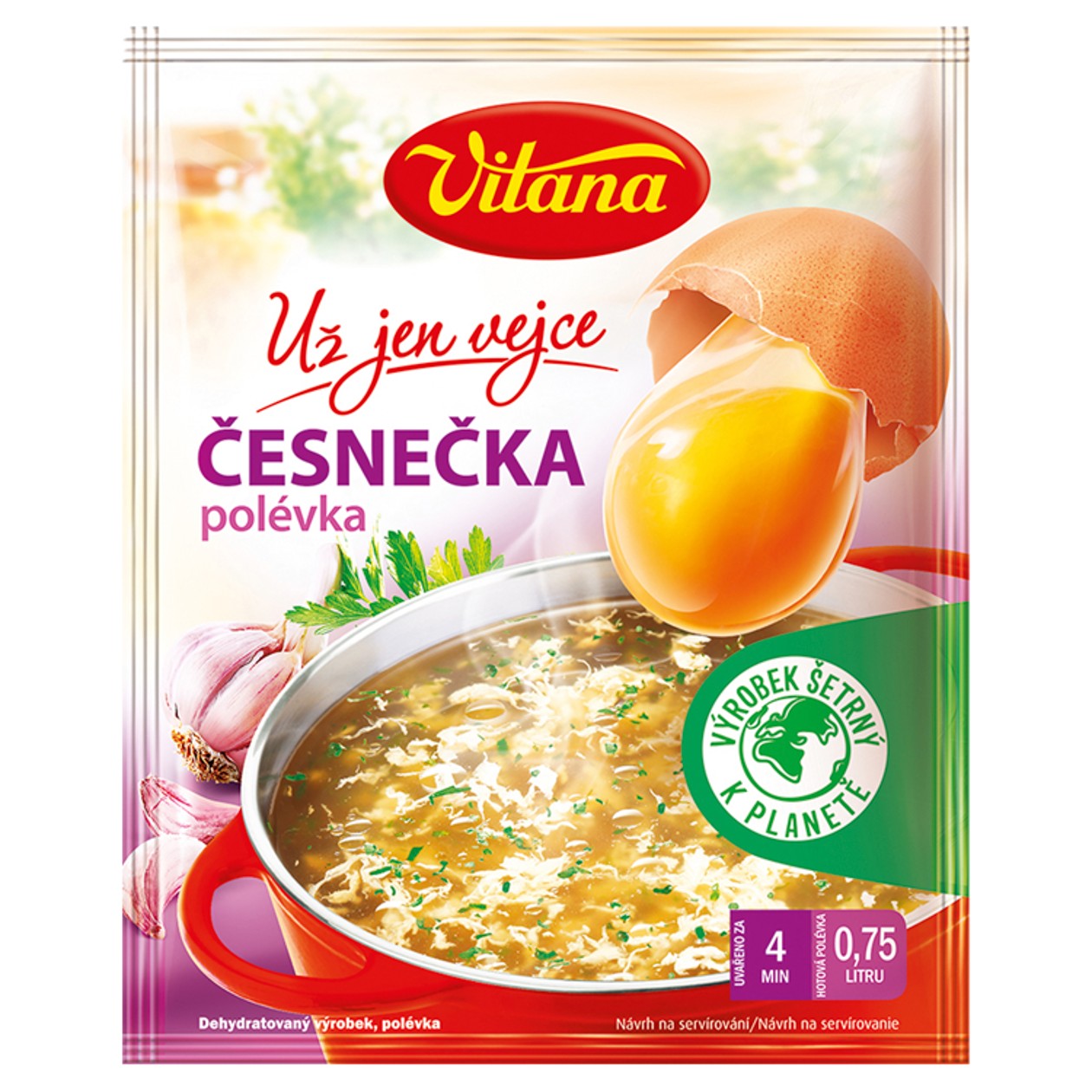 Vitana Už Jen Vejce garlic Soup 22g